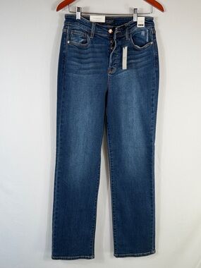 Judy Blue Dad Jeans with Button fly Women’s Size 9/29. Great Stretch. Inseam 32”